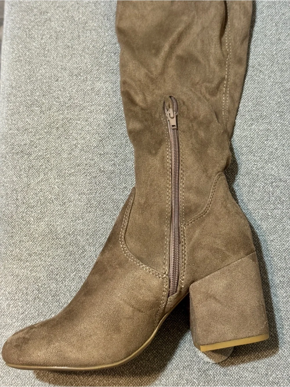 Charlotte Russe Tall Suede Over-the-Knee Boots -